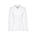 THC BERN WOMEN WH. Polo à manches longues pour femme