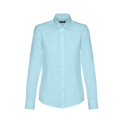THC TOKYO WOMEN. Chemise oxford pour femme ML vierge ou à personn