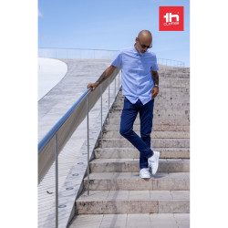 THC LONDON. Chemise oxford pour homme MC vierge ou à personnalise