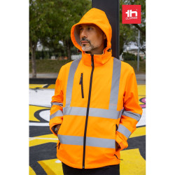 THC ZAGREB WORK. Softshell technique haute visibilité pour homme,