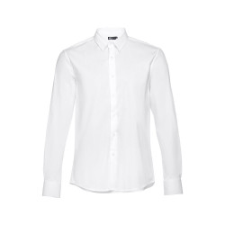 THC PARIS WH. Chemise popeline pour homme ML vierge ou à personna