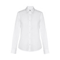 THC PARIS WOMEN WH. Chemise popeline pour femme ML vierge ou à pe