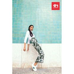 THC TOKYO WOMEN WH. Chemise oxford pour femme ML vierge ou à pers