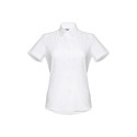 THC LONDON WOMEN WH. Chemise oxford pour femme MC vierge ou à per