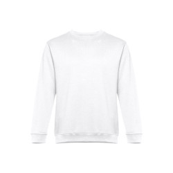 THC DELTA WH. Sweatshirt col rond vierge ou à personnaliser