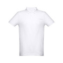 THC DHAKA WH. Polo pour homme vierge ou à personnaliser
