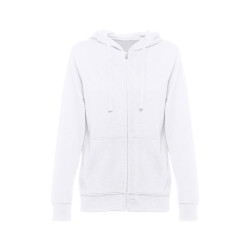 THC AMSTERDAM WOMEN WH. Sweat à capuche vierge ou à personnaliser