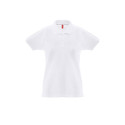 THC MONACO WOMEN WH. Polo pour femme vierge ou à personnaliser