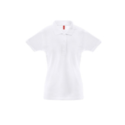 THC BERLIN WOMEN WH. Polo pour femme vierge ou à personnaliser