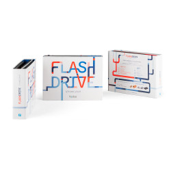 FLASH DRIVE SHOWCASE. Présentoir de clés USB vierge ou à personna