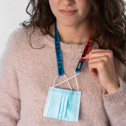 Sublimation Mask Holder Duo Set. Modèles standard vierge ou à per