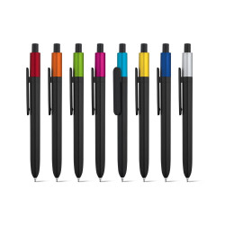 KIWU METALLIC. Stylo à bille en ABS vierge ou à personnaliser - Express et pas cher