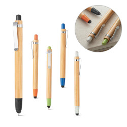  Stylo à bille en bambou personnalisé, écologique et attrayant