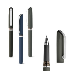 BOLT. Stylo à bille ABS avec clip métallique vierge ou à personna