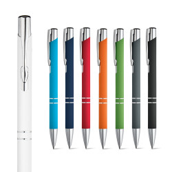 BETA SOFT. Stylo à bille en aluminium vierge ou à personnaliser