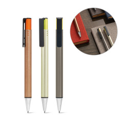 MATCH. Stylo à bille en aluminium et ABS vierge ou à personnalise
