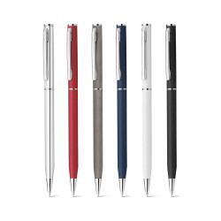 LESLEY METALLIC. Stylo à bille en métal vierge ou à personnaliser