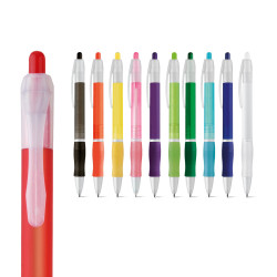 SLIM. Stylo à bille avec antidérapant vierge ou à personnaliser