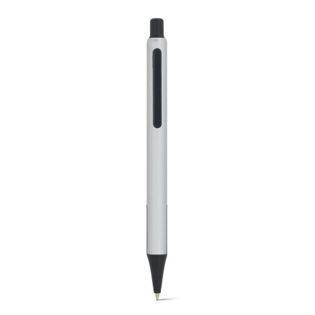 HUDSON. Kit stylo bille et portemine en aluminium