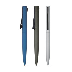 CONVEX. Stylo à bille en aluminium et ABS vierge ou à personnalis