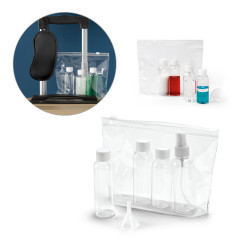 DENIRO. Trousse de toilette hermétique vierge ou à personnaliser