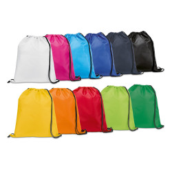 Sac à dos à cordon vierge ou avec votre logo