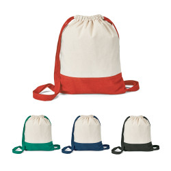 ROMFORD. Sac type sac-à-dos 100% coton vierge ou à personnaliser