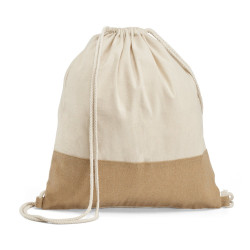 SABLON. Sac type sac-à-dos 100% coton vierge ou à personnaliser