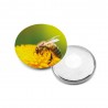Button III. Badge motif d'abeille vierge ou à personnaliser