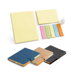 LEWIS. Bloc-notes de feuilles repositionnables vierge ou à person