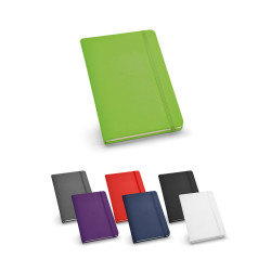 Bloc-notes A5 en PU avec feuilles unies - HEMINGWAY