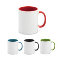 Mug en céramique 350mL bicolore vierge ou a personnaliser