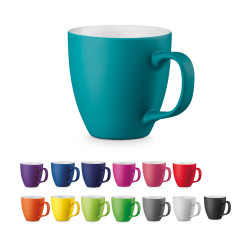 PANTHONY MAT. Mug en porcelaine 450 ml vierge ou à personnaliser