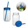 STRAW. Tasse avec paille 550 ml vierge ou à personnaliser - Express et pas cher