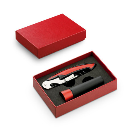 MALENA. Service à vin en aluminium et ABS vierge ou à personnalis