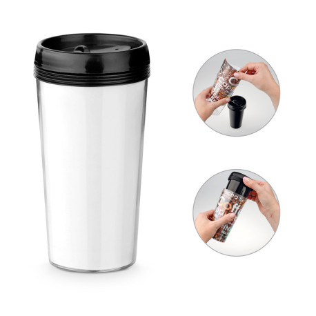 WERNER. Verre de voyage 520 ml vierge ou à personnaliser - Express et pas cher