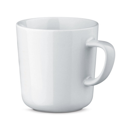 MOCCA WHITE. Mug en céramique de 270 ml vierge ou à personnaliser