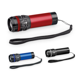 ZOOMIN. Lampe de poche en aluminium vierge ou à personnaliser