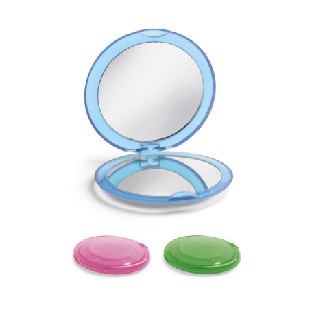 AMELIA. Double miroir de poche vierge ou à personnaliser - Express et pas cher