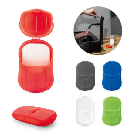 JULIPER. Etui de 20 feuilles de savon vierge ou à personnaliser