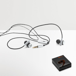 VIBRATION. Écouteurs avec microphone VIBRATION vierge ou à person