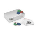 Coffret de poker personnalisable avec 2 jeux