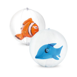 KARON. Ballon de plage gonflable vierge ou à personnaliser - Express et pas cher