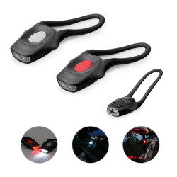 TWICE. Jeux de 2 reflecteurs pour vélo vierge ou à personnaliser