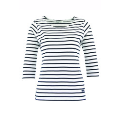 Marinière manches 3/4 vierge ou à personnaliser
