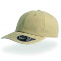 Casquette 6 pans mid visor délavée vierge ou avec votre logo