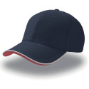 Casquette 6 pans contrastée vierge ou avec votre logo