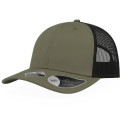 Casquette en coton et polyester recyclé vierge ou avec votre logo