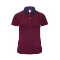 Polo femme 180 col denim vierge ou avec votre logo