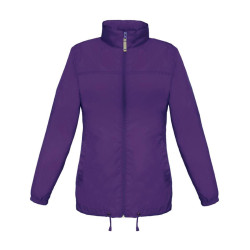 Veste coupe-vent femme vierge ou à personnaliser - Express et pas cher